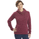 Woolrich Double Creek Fleece Hoodie - Womens-Berry-Large
