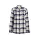 Woolrich Eco Rich Pemberton Boyfriend Tunic Flannel Shirt - Womens, Outer Space Check, Small, 2211-OUTERSPACECHECK-S