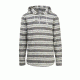 Woolrich Hemp Modern Men's Hooded Shirt, Midnight Gray, 6226
