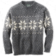 Woolrich Ironstone Rollneck Fairisle Sweater - Men's-Onyx Heather-Small