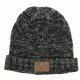 Woolrich Marled Cable Cuff Hat, Black, One Size, Q16017-Black