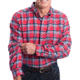 Woolrich Trout Run Flannel Shirt - Men's-Cardinal-Large