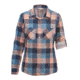 Woolrich Women's Conundrum Convertible Shirt, Bluestone Multi, M 2175-BEM-BLUESTONEMULTI-M-DEMO