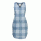 Woolrich Women's Over And Out Dress, Bluestone Check, M 5015-BUN-BLUESTONECHECK-M-DEMO