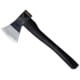 WOOX Thunderbird Throwing Axe, 4in, Tempered Carbon Steel, Black Appalachian Hickory, BUAXE04003