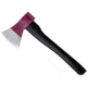 WOOX Thunderbird Throwing Axe, 4in, Tempered Carbon Steel, Purple Appalachian Hickory, BUAXE04004