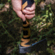 WOOX VOLANTE Axe, Carbon Steel Blade, Black Hickory, Black/Wood, BU.AXE002.01