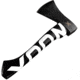 WOOX VOLANTE Axe, Carbon Steel Blade, Black Hickory, Black/White, BU.AXE002.02
