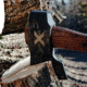 WOOX FORTE Axe, Black/Wood, BU.AXE003.01