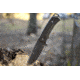 WOOX Rock 62 Fixed Blade Knife, 4.25 in, Drop Point, Stonewashed, Sleipner Steel Blade, Plain German Micarta Handle, BU.KNF001.07
