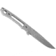 WOOX Rock 62 Fixed Blade Knife, 4.25 in, Drop Point, Stonewashed, Sleipner Steel Blade, Plain German Micarta Handle, BU.KNF001.07