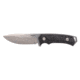 WOOX ROCK62 Fixed Blade Knife, 4.25in, Sleipner HRC 60-62, Checkered Total Black Handle, BU.KNF001.12