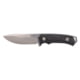 WOOX ROCK62 Fixed Blade Knife, 4.25in, Sleipner HRC 60-62, Checkered Total Black Handle, BU.KNF001.12