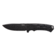 WOOX ROCK62 Fixed Blade Knife, 4.25in, Sleipner HRC 60-62, Micarta X-GRIP Black Handle, BU.KNF001.15