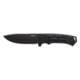 WOOX ROCK62 Fixed Blade Knife, 4.25in, Sleipner HRC 60-62, Micarta X-GRIP Black Handle, BU.KNF001.15