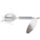 Wordens Joe Thomas Pro Series Rooster Tail In-Line Spinner 3/4oz, White, 217JT-WH