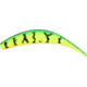 Wordens Rooster Tail 1/6 oz Fire Tiger Tux, Original Rooster Tail Spinner, #8 Treble Hook, 210-FRT-TUX