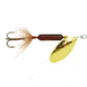 Wordens Rooster Tail In-Line Spinner, 1 3/4in, 1/24 oz, Treble Hook, Salmon Fly, 204-SF