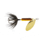 Wordens Rooster Tail In-Line Spinner, 2 1/2in, 1/6 oz Treble Hook, Brown Trout, 210-BRTR