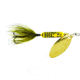 Wordens Rooster Tail In-Line Spinner, 2 1/2in, 1/6 oz, Treble Hook, Bumble Bee, 210-BU