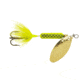 Wordens Rooster Tail In-Line Spinner, 2 1/2in, 1/6 oz Treble Hook, Chartreuse, 210-CHR