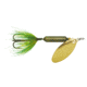 Wordens Rooster Tail In-Line Spinner, 2 1/2in, 1/6 oz, Treble Hook, Frog, 210-FR