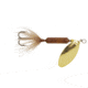 Wordens Rooster Tail In-Line Spinner, 2 1/2in, 1/6 oz Treble Hook, Glitter Brown, 210-GBR