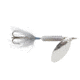 Wordens Rooster Tail In-Line Spinner, 2 1/2in, 1/6 oz Treble Hook, Gray Minnow, 210-GRM