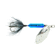 Wordens Rooster Tail In-Line Spinner, 2 1/2in, 1/6 oz Treble Hook, Metallic Blue, 210-MBLU