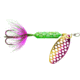 Wordens Rooster Tail In-Line Spinner, 2 1/2in, 1/6 oz Treble Hook, Strobe Rainbow, 210-SRBO
