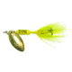 Wordens Rooster Tail In-Line Spinner, 2 1/2in, 1/6 oz Treble Hook, Yellow Jacket, 210-YLJT