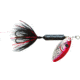 Wordens Rooster Tail In-Line Spinner, 2 1/2in, 1/6oz Treble Hook, Tinsel Black, 210-TBL