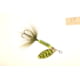 Worden's Rooster Tail In-Line Spinner, 2 1/4in, 1/8 oz Treble Hook, Chartreuse Black Tiger, 208-CBT