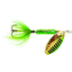 Wordens Rooster Tail In-Line Spinner, 2 1/4in, 1/8 oz Treble Hook, Metallic Gold Green Pirate, 208-MGGP