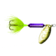 Wordens Rooster Tail In-Line Spinner, 2 1/4in, 1/8 oz Treble Hook, Metallic Purple, 208-MPUR