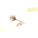 Worden's Rooster Tail In-Line Spinner, 2 1/4in, 1/8 oz Treble Hook, White Dot with Red Hook, 208R-WHDT