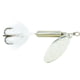 Worden's Rooster Tail In-Line Spinner, 2 3/4in, 1/4 oz Treble Hook, Chrome Whitetail, 212-CHWT