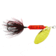 Wordens Rooster Tail In-Line Spinner, 2 3/4in, 1/4 oz Treble Hook, Crawdad, 212-CRA