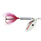 Wordens Rooster Tail In-Line Spinner, 2 3/4in, 1/4 oz Treble Hook, Gray Ghost, 212-GRGH