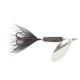 Worden's Rooster Tail In-Line Spinner, 2 3/4in, 1/4 oz, Treble Hook, Silver Shad, 212-SS