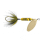 Wordens Rooster Tail In-Line Spinner, 2in, 1/16 oz Single Hook, Bumble Bee, S206-BU