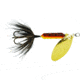 Wordens Rooster Tail In-Line Spinner, 2in, 1/16 oz Treble Hook, Brown Trout, 206-BRTR