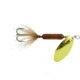 Wordens Rooster Tail In-Line Spinner, 2in, 1/16 oz Treble Hook, Glitter Brown, 206-GBR