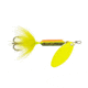 Wordens Rooster Tail In-Line Spinner, 2in, 1/16 oz Treble Hook, Glitter Firetiger, 206-GFRT