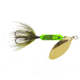 Wordens Rooster Tail In-Line Spinner, 2in, 1/16 oz Treble Hook, Green Caddis, 206-GRCA