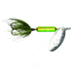 Wordens Rooster Tail In-Line Spinner, 2in, 1/16 oz Treble Hook, Metallic Chartreuse Lime, 206-MCLI