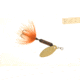Wordens Rooster Tail In-Line Spinner, 2in, 1/16 oz Treble Hook, Rusty Coachdog, 206-RUCD
