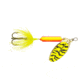 Wordens Rooster Tail In-Line Spinner, 2in, 1/16 oz Treble Hook, Sunset Tiger, 206-SUNT