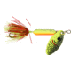 Wordens Rooster Tail In-Line Spinner, 2in, 1/16 oz Treble Hook, UV Tinsel Firetiger, 206-TRFT-UV