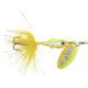 Wordens Rooster Tail Minnow In-Line Spinner, Single Hook Sz 1/8oz, Chart Shiner, 12/Pkg, 2208-CHRSHI